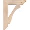 Ekena Millwork Imperial Slat Smooth Bracket w/ Offset Brace, Douglas Fir, 7 1/2"W x 26"D x 34"H BKT0806X26X34IMP06SDF - alternate 4